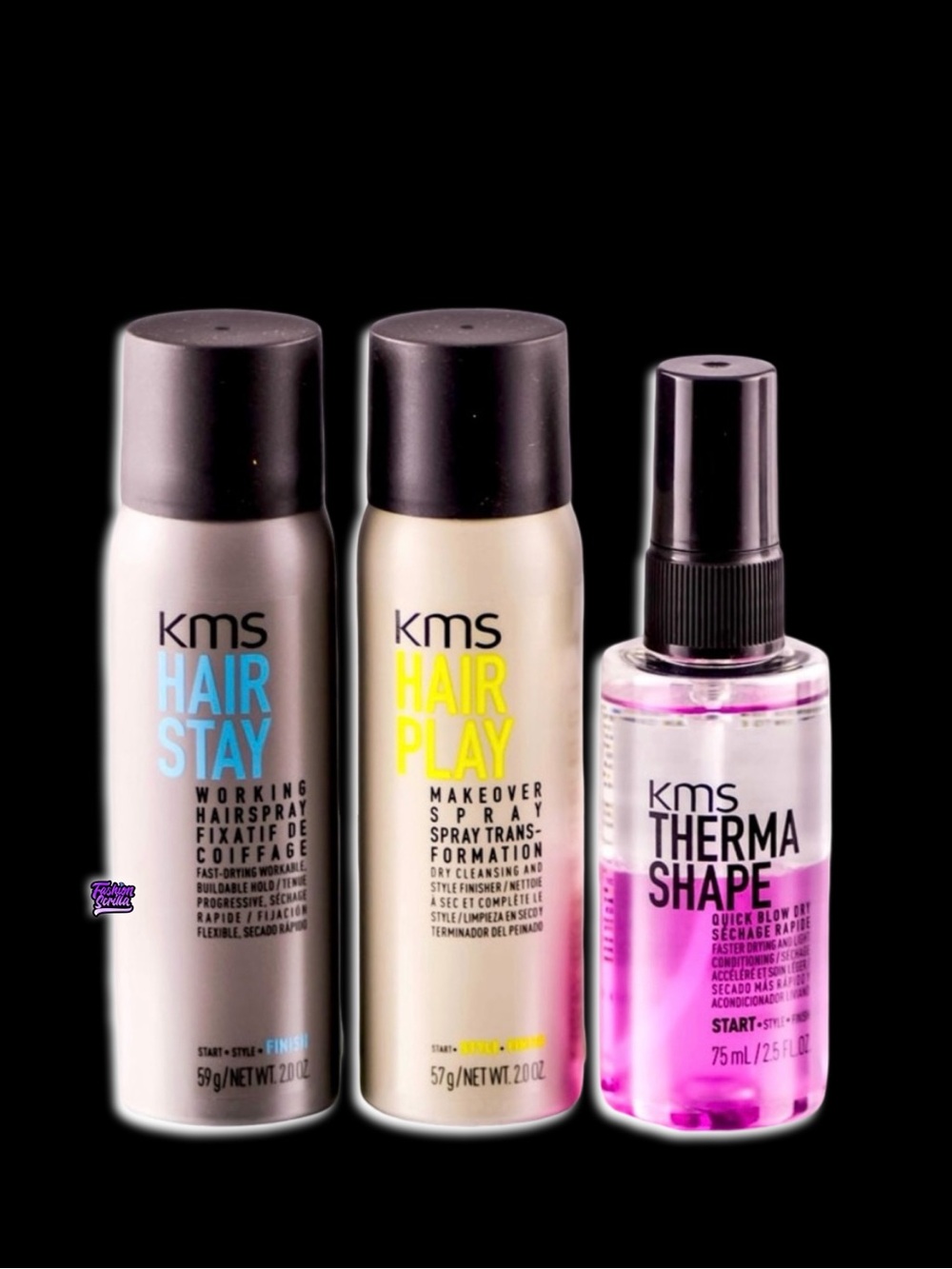 KMS Hair Styling Travel Set